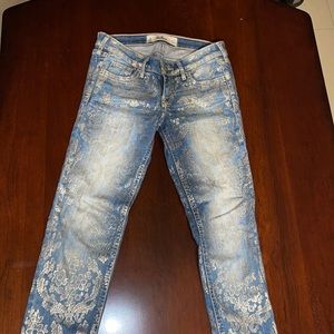 Hollister printed jeans